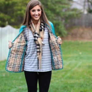 Burberry Diamond Quilted Jacket | Small